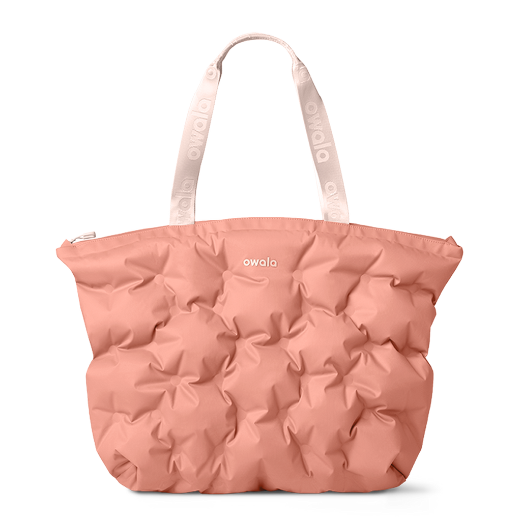 The Cloud Insulated Tote, Polyester / Rosewood