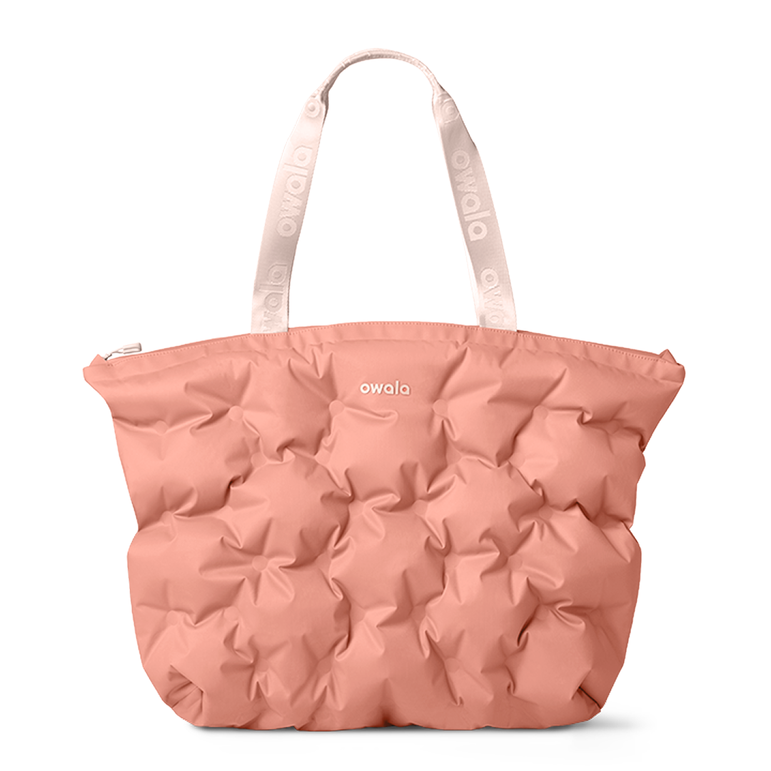 The Cloud Insulated Tote, Polyester / Rosewood
